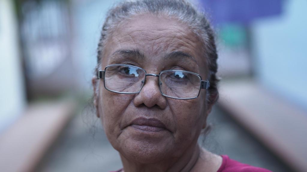 Eva María Benavides, madre de Massiel Serrano.