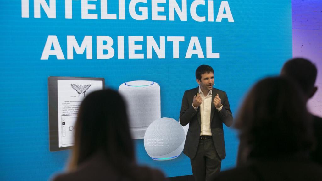 Gianmaria Visconti, durante el 4º aniversario de Alexa.