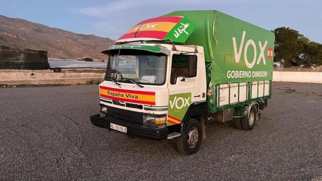 Camión de Juan José Bonilla.