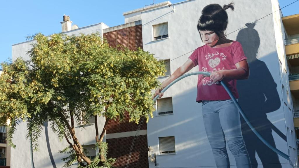 ‘Regando el jardín’ de José Fernández Ríos.