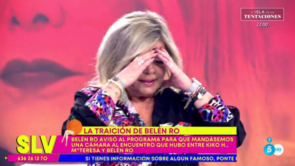 Terelu Campos en 'Sálvame'.