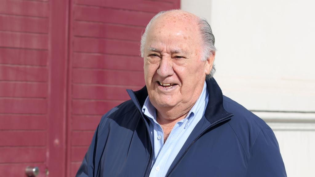 El empresario español Amancio Ortega