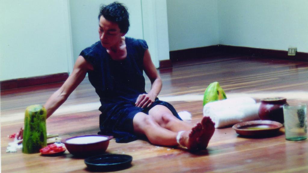 María Teresa Hincapié: 'Impregnación', 1992-2022. Foto: José Alejandro Restrepo