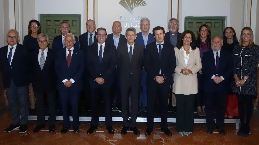 El nuevo patronato de la Fundación Bancaria Unicaja