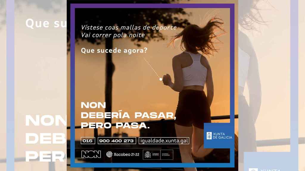 Imagen de la campaña por el 25N de la Xunta que ha generado polémica.