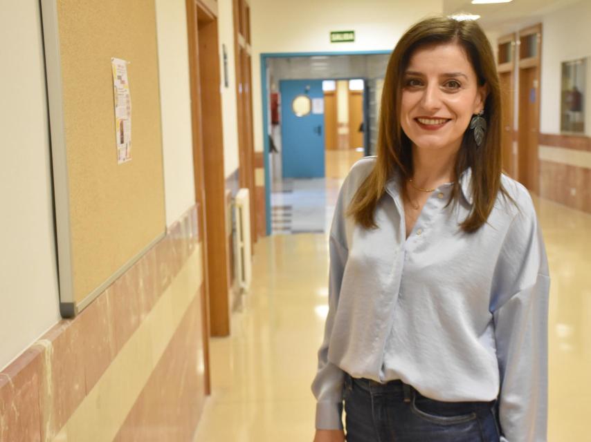 Ana María Iglesias Botrán atiende a EL ESPAÑOL