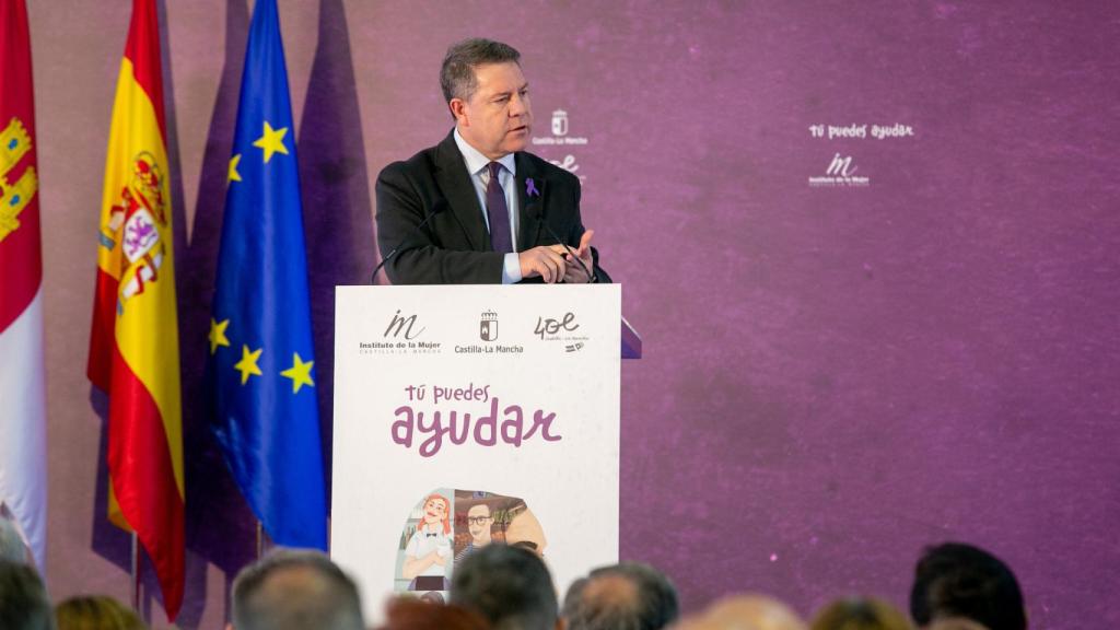 Emiliano García-Page, presidente de Castilla-La Mancha. Foto: JCCM.