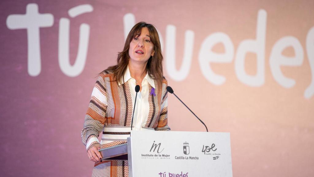 Blanca Fernández, consejera de Igualdad. Foto: JCCM.