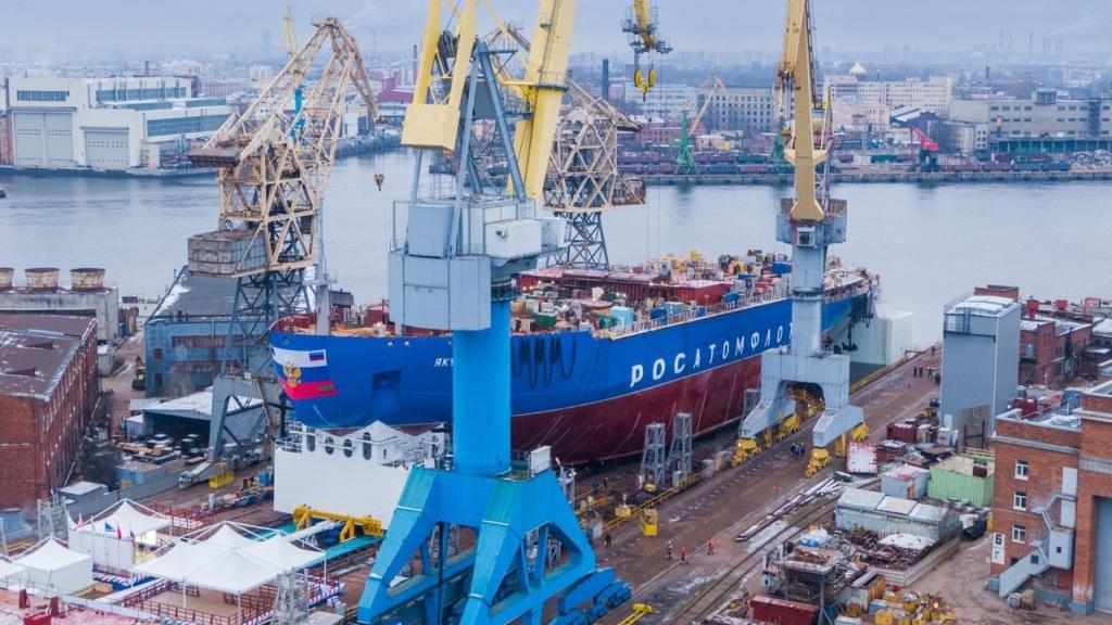 Yakutia en el astillero