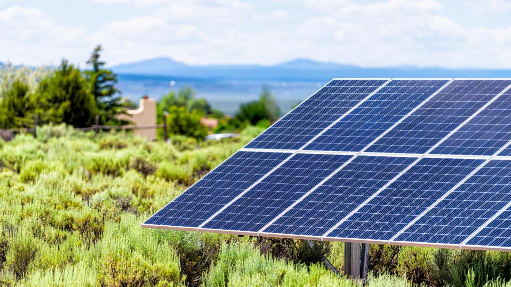 Imagen de archivo de unas placas solares para autoconsumo.