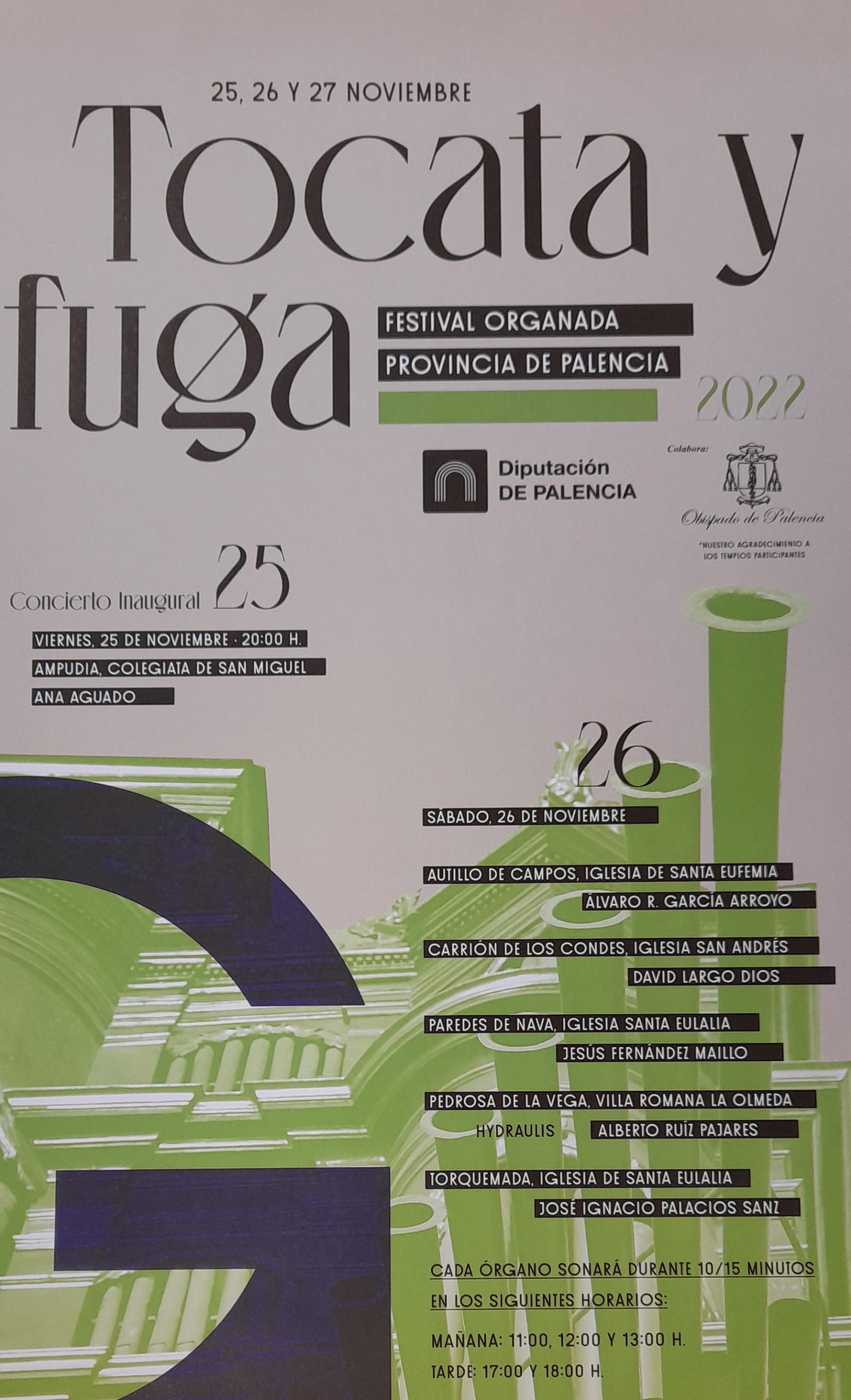 Tocata y fuga en Ampudia.