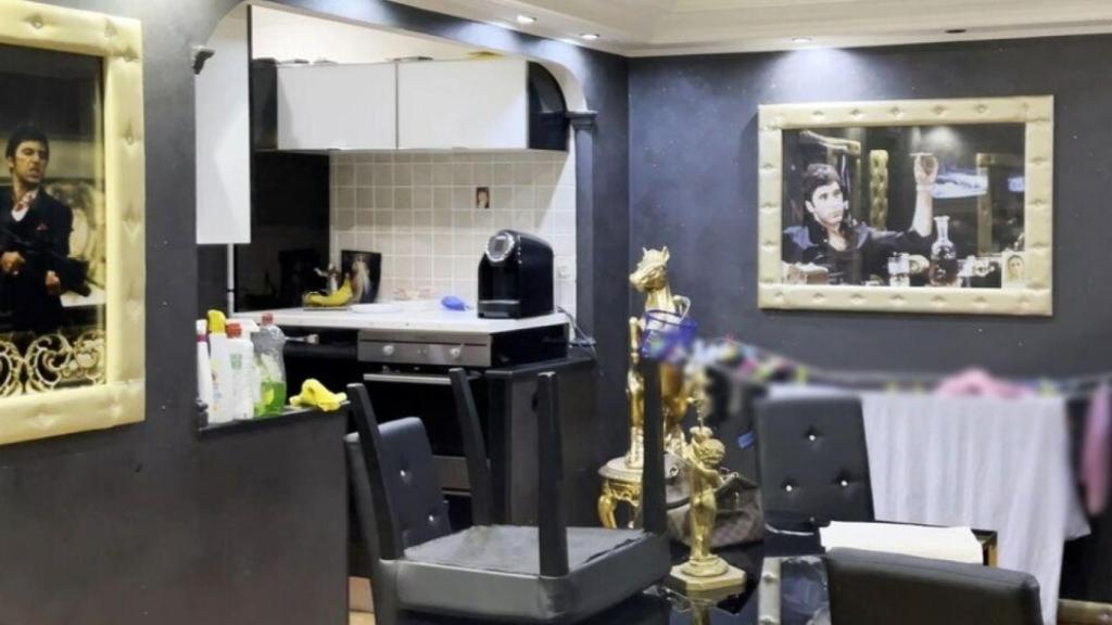 Vivienda de un miembro de la organización de Pasquali.