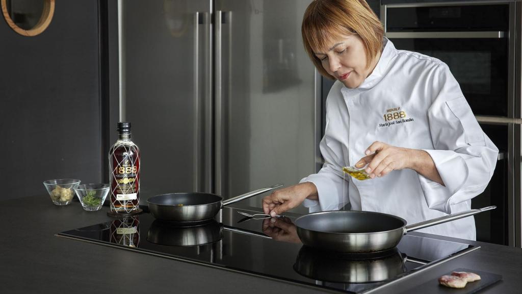 La chef María José San Román, de Monastrell.