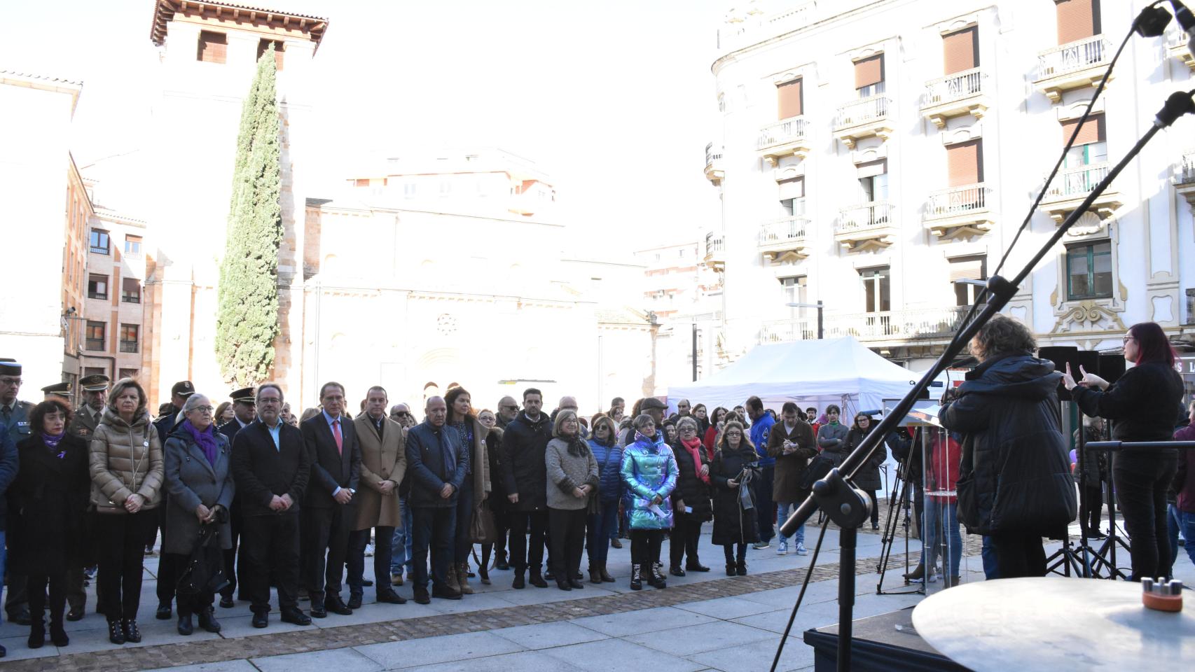Acto por el Día internacional por la eliminación de la violencia machista en Zamora