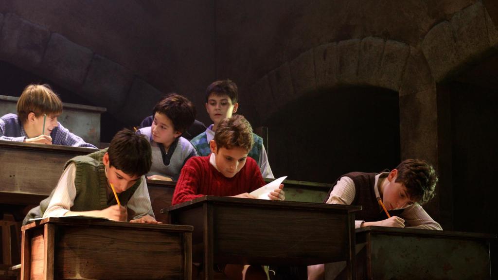 Un momento del musical de 'Los chicos del coro'.