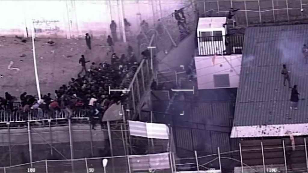 Grabación desde el helicóptero de la Guardia Civil la mañana de los hechos.