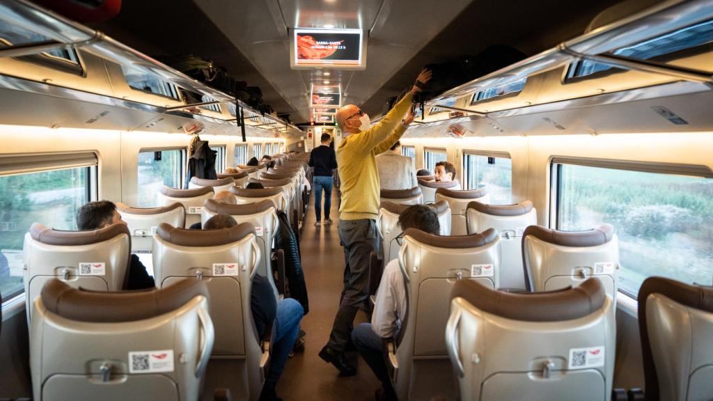 Primeros pasajeros de Iryo