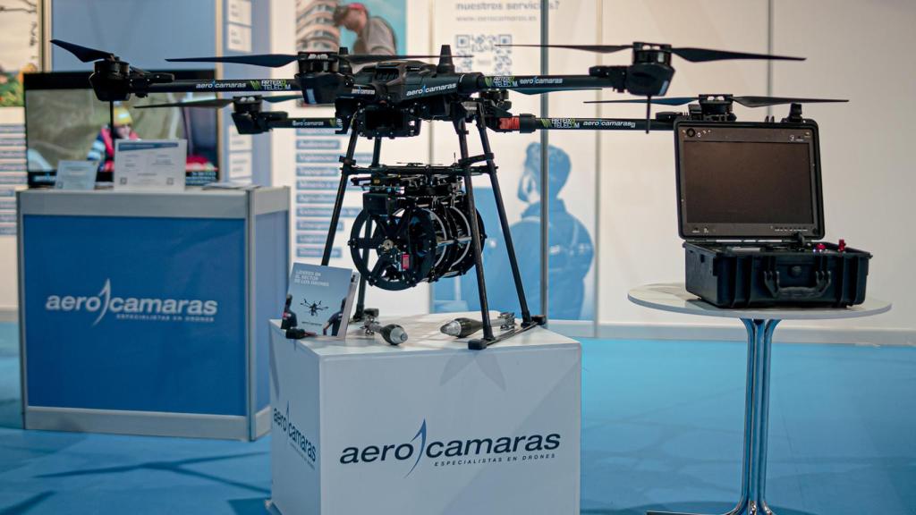 El prototipo de D-GUN en la feria Sedexpo