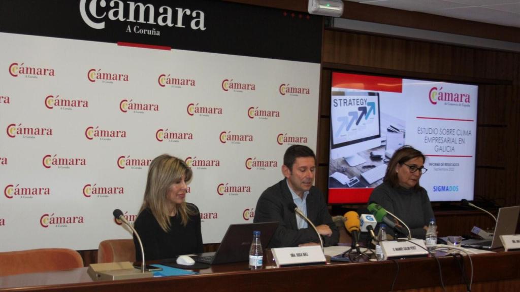 Presentación del ‘Estudio de Clima Empresarial en Galicia’.