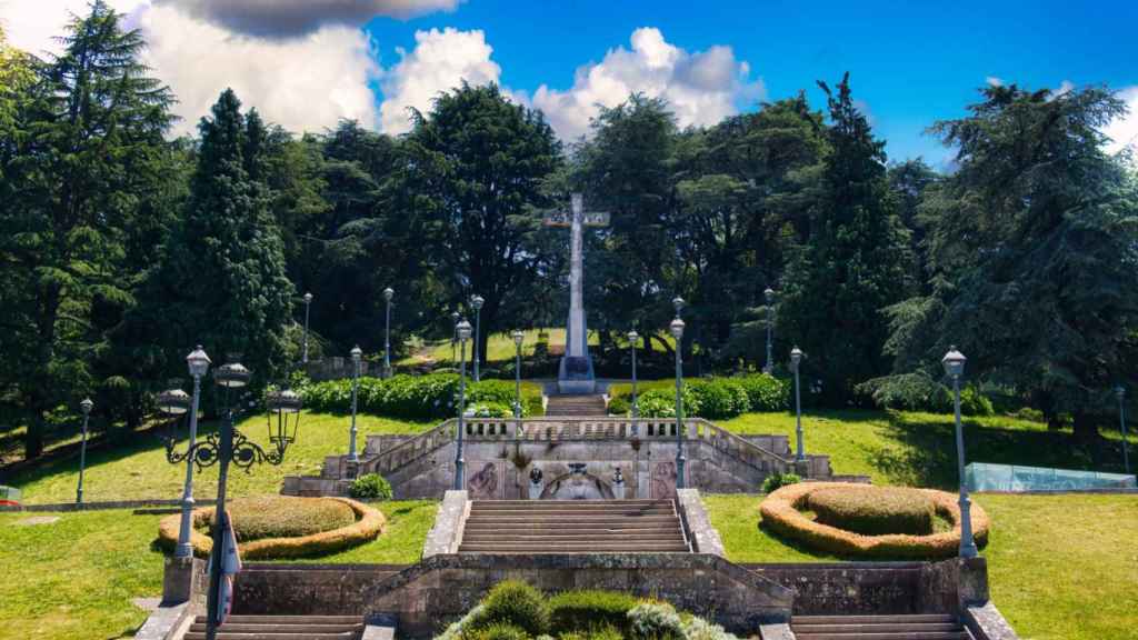 Cruz del monte de O Castro, en Vigo.