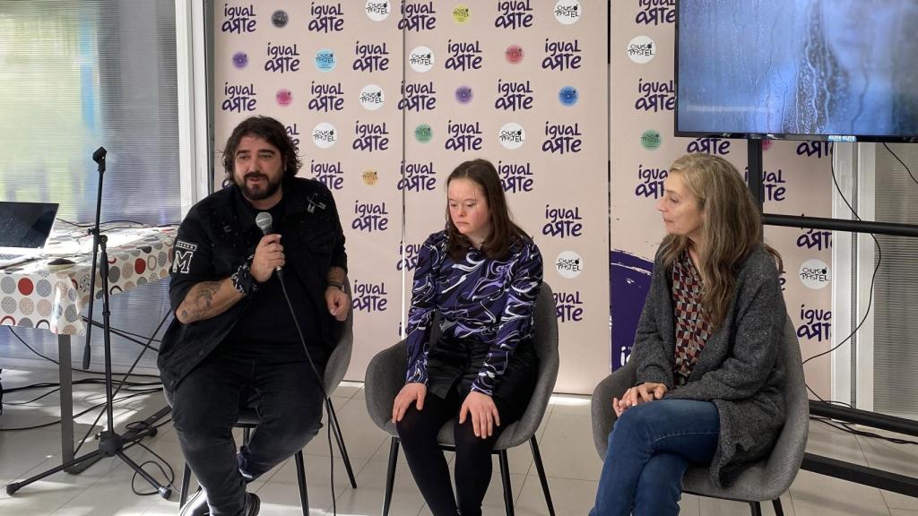 Antonio Orozco en la Fundación Igualarte de Vigo.