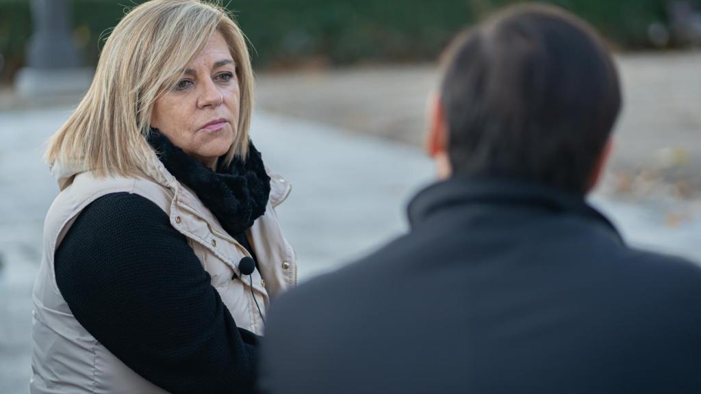 Elena Valenciano, durante la entrevista con EL ESPAÑOL.