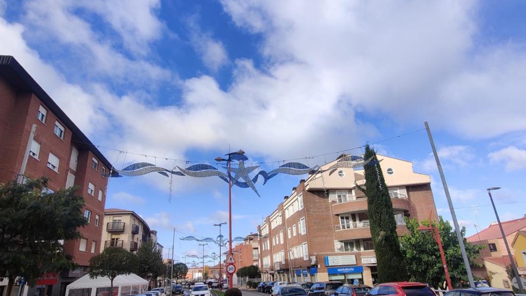 Iluminación navideña en Santa Marta de Tormes