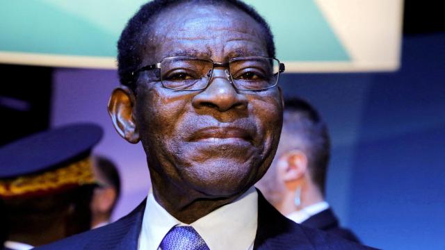 El presidente de Guinea Ecuatorial, Teodoro Obiang Nguema.