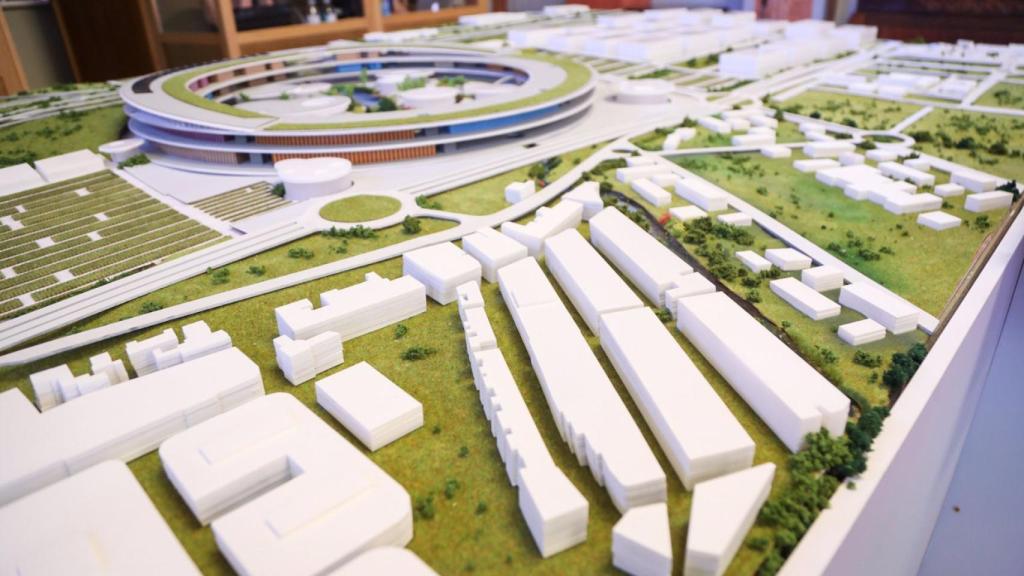 Maqueta de la Expo 2027.