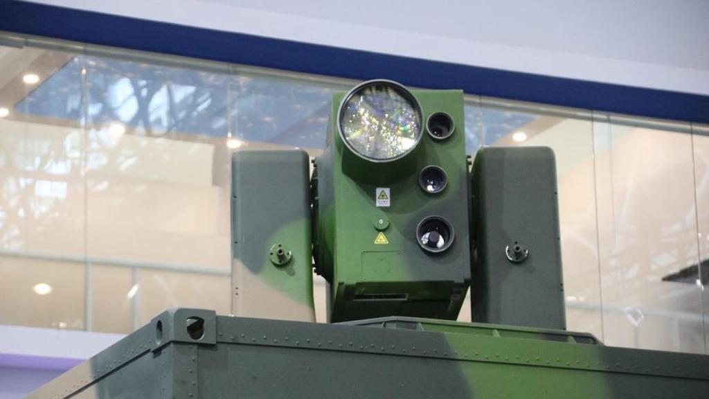 Detalle del emisor láser del LW-30