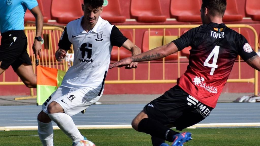 Partido que ha enfrentado al Eldense con La Nucía.