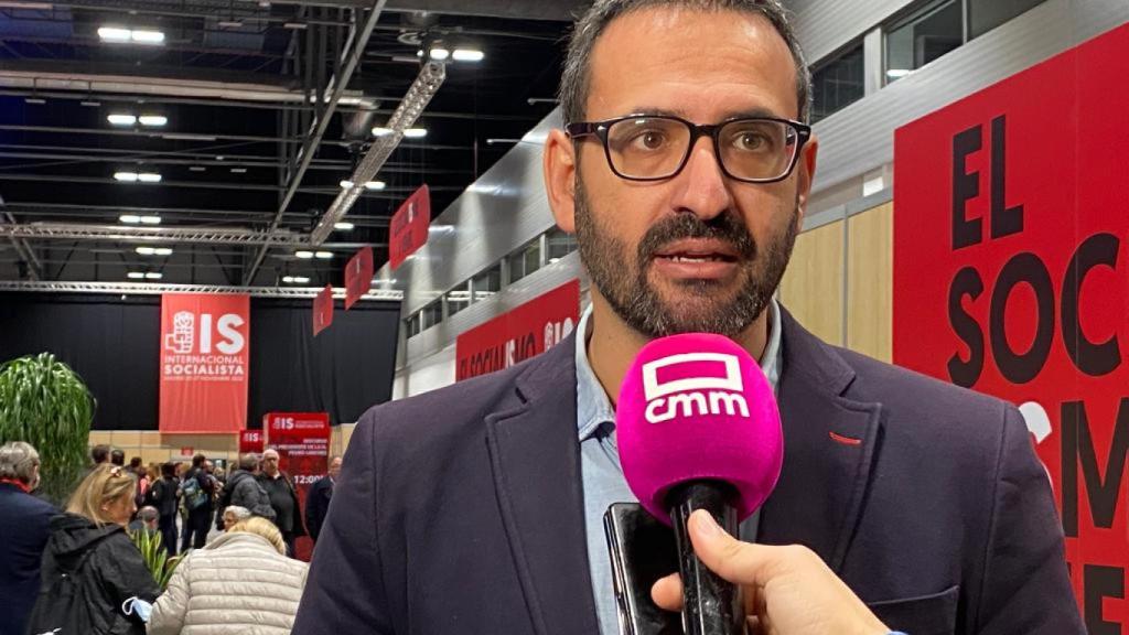 Sergio Gutiérrez, secretario de Organización del PSOE de Castilla-La Mancha.