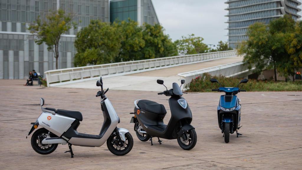 Gama actual de Yadea.