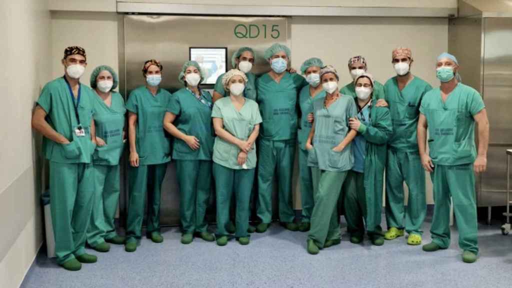 El equipo del Chuvi tras una intervención.