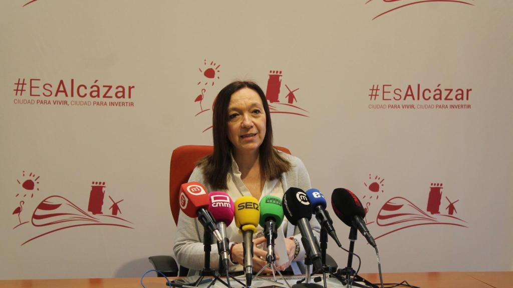 Rosa Melchor, alcaldesa de Alcázar de San Juan (Ciudad Real).