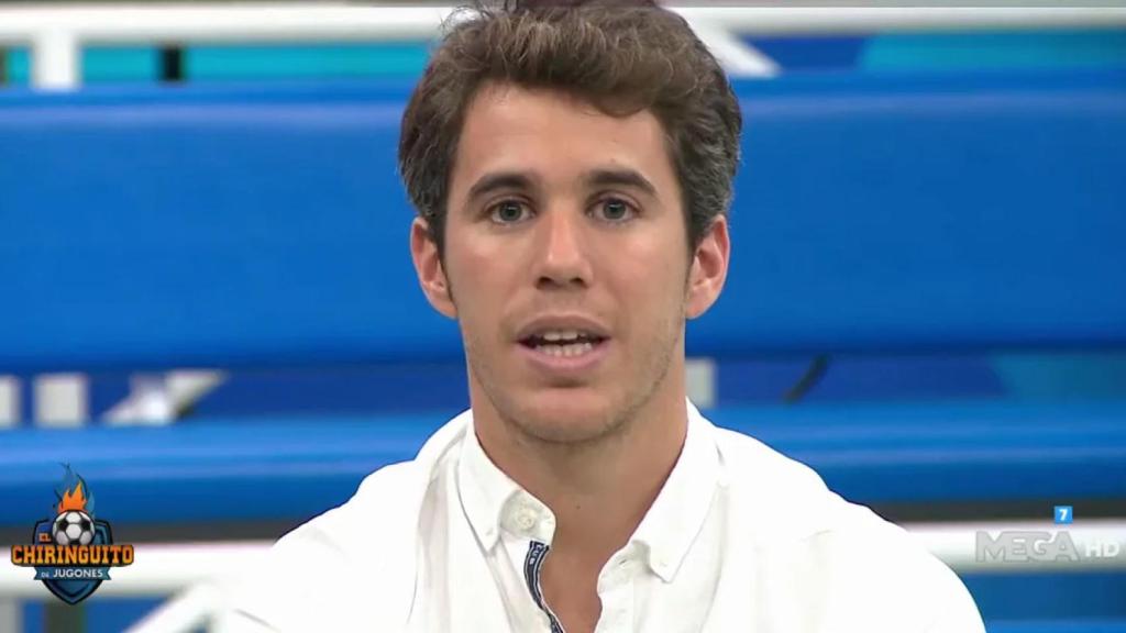 El periodista Álex Silvestre en 'El chiringuito de Jugones'