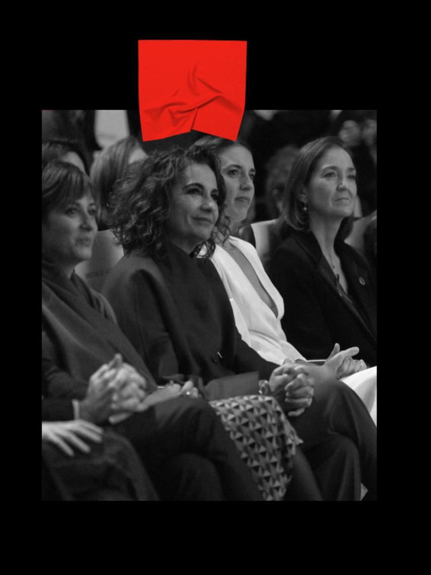 María Jesús Montero e Irene Montero.