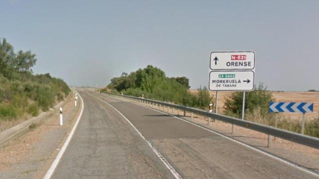 La N-631 en la provincia de Zamora