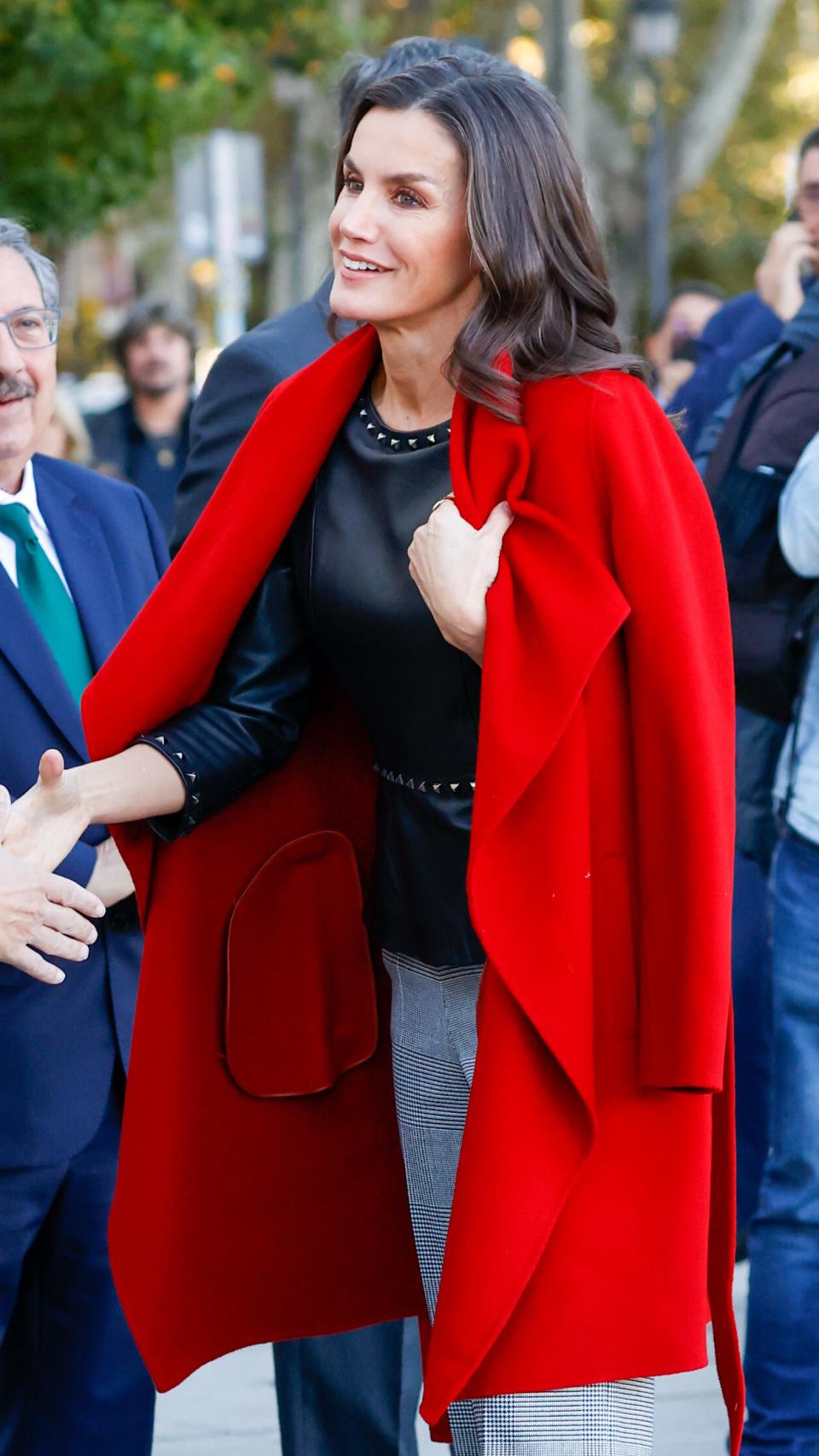 La Reina se ha cortado el pelo.