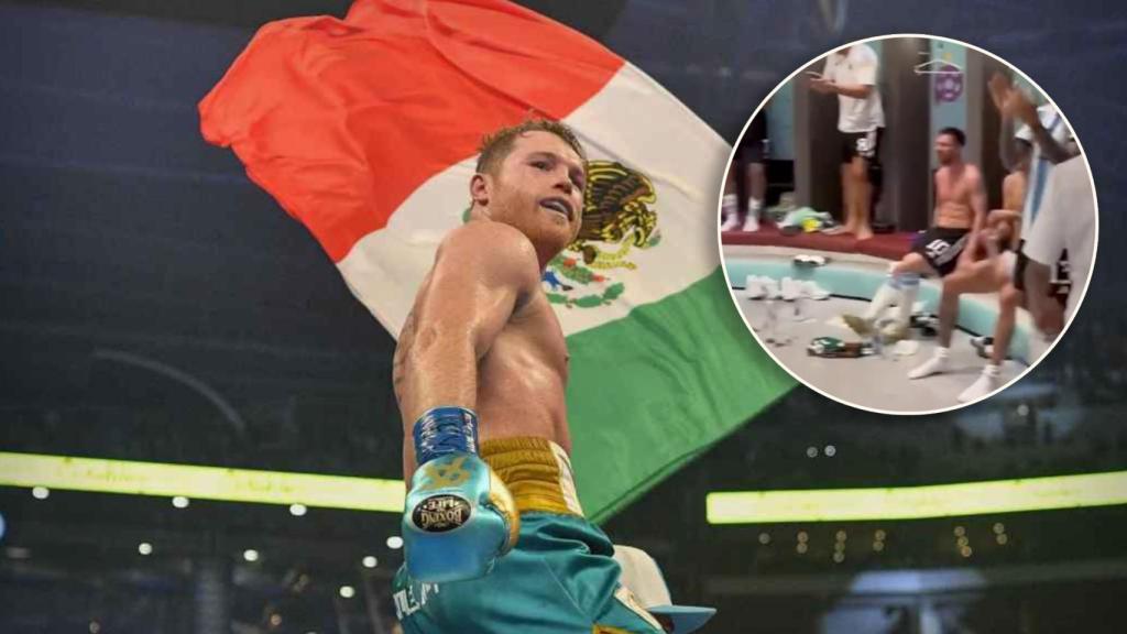 El boxeador Canelo Álvarez amenaza a Messi
