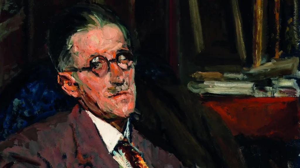 Jacques-Emile Blanche: retrato de James Joyce, 1934