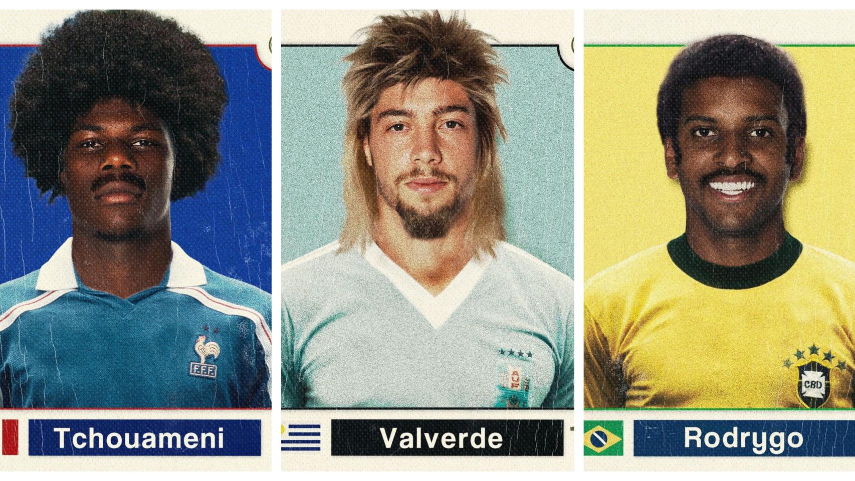 Tchouaméni, Fede Valverde y Rodrygo