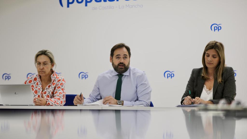 Paco Núñez durante el Comité de Dirección del PP de Castilla-La Mancha.