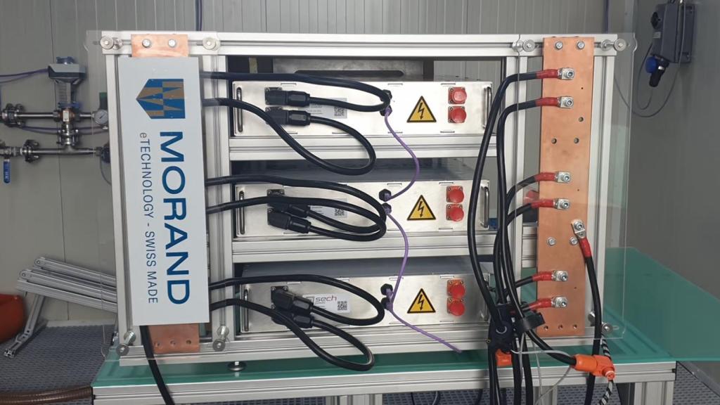 Los prototipos de baterías con los que está experimentando Morand