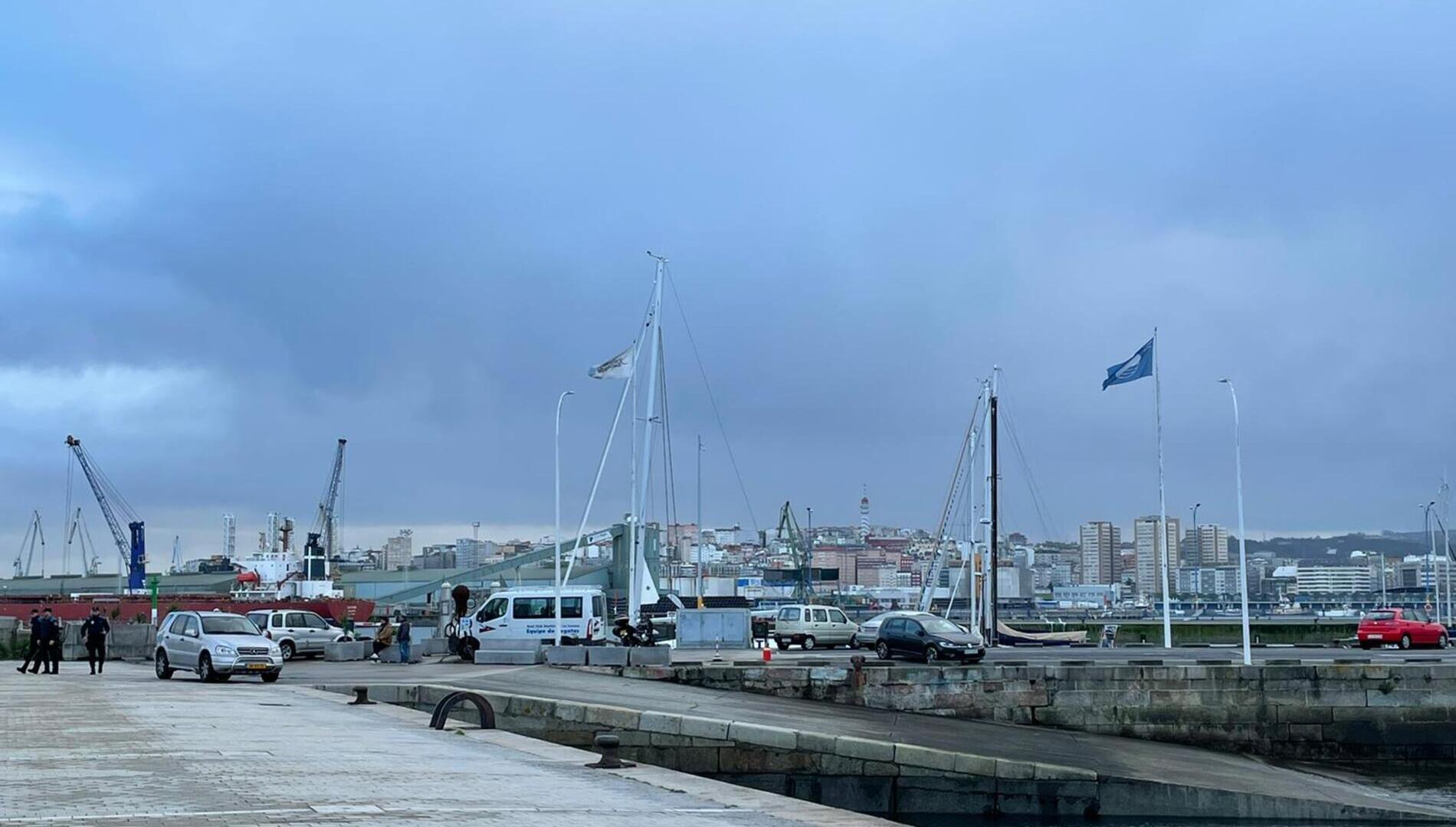 El vehículo ya a salvo.