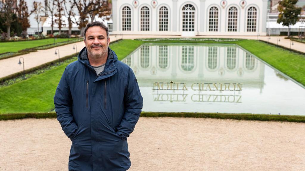 Ángel León visita el corazón de Moët & Chandon