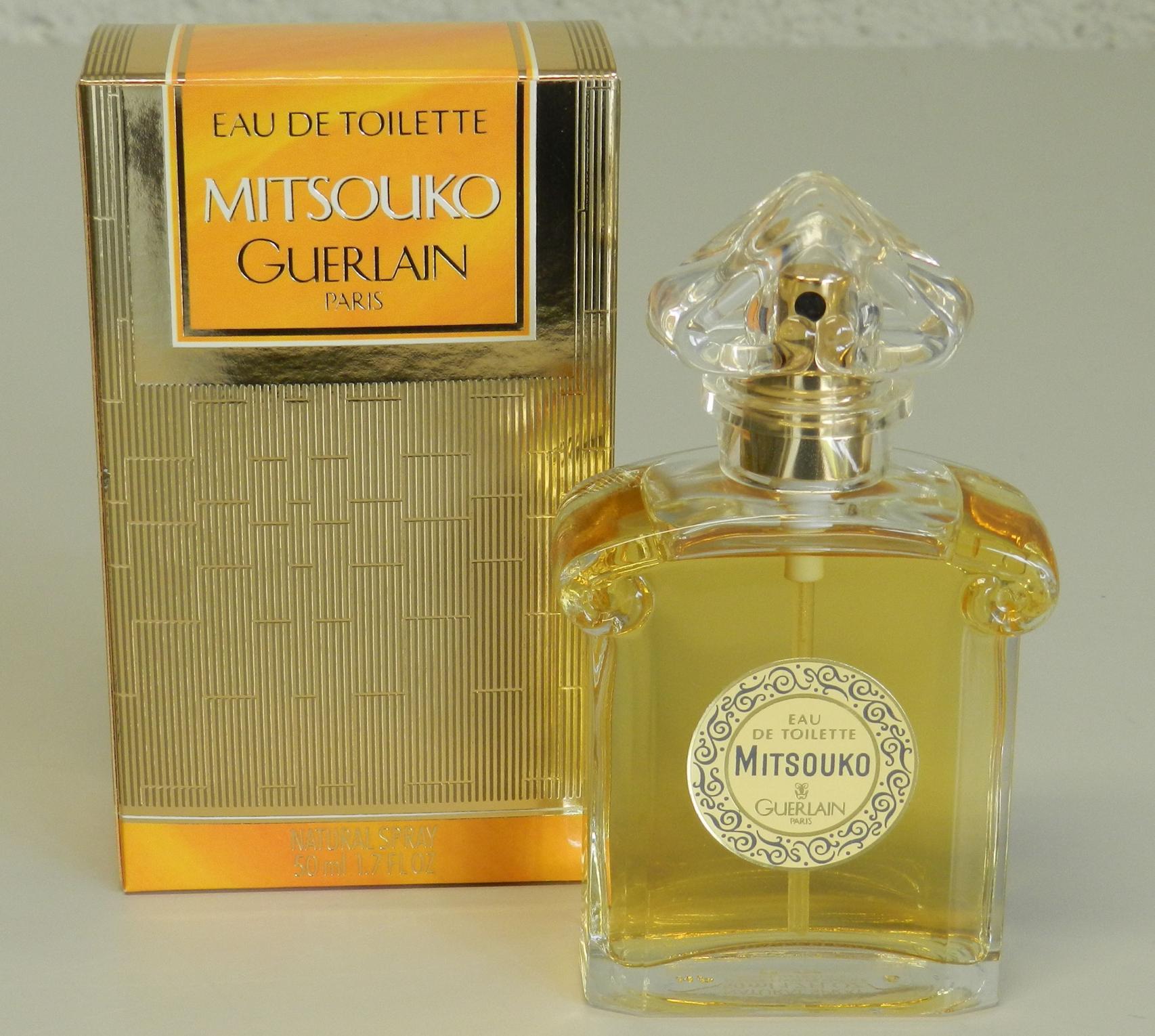 El antiguo bote de Mitsouko.