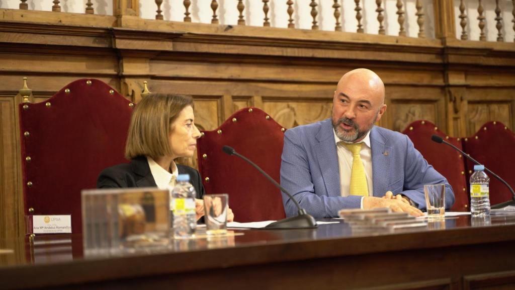 Presentación del CD en la Universidad Pontificia de Salamanca