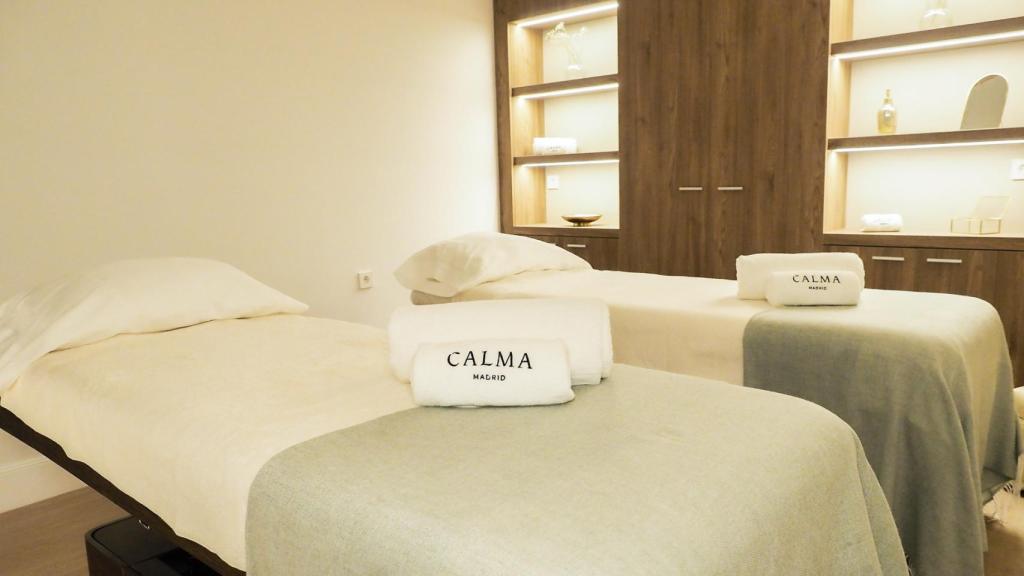 La espaciosa cabina doble.