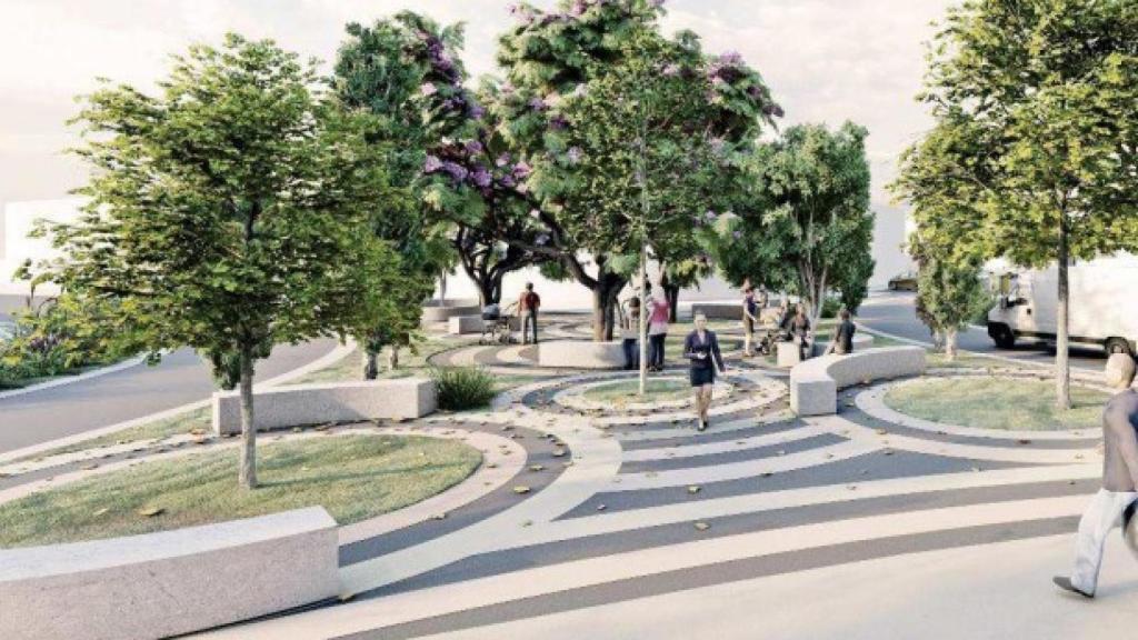 Alicante proyecta una no rotonda en Las Atalayas.